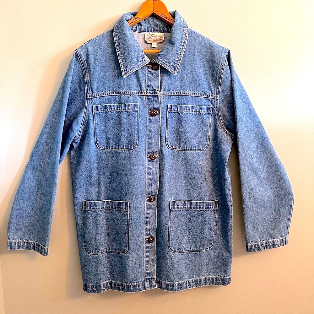 Vintage Denim Chore Jacket